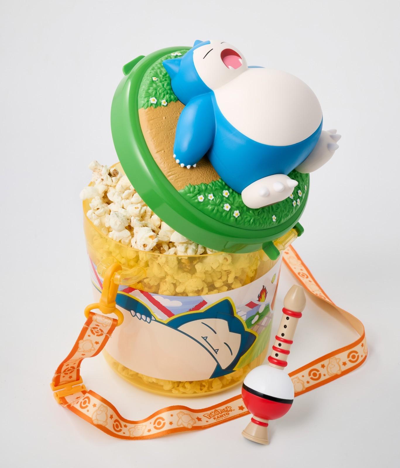 PokePark KANTO Покемон Снорлакс Ведерко для попкорна Ограниченная серия ЯПОНИЯ