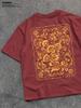 Slavic T-Shirt with Khokhloma Print