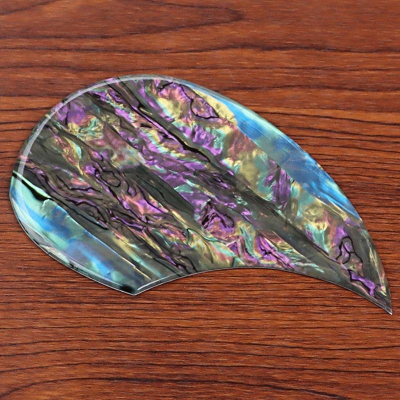 Electric Guitar Pickguard Guitar Scratch Plate Protective Guard Colorful Shell Pattern Guitar Faceplate for Guitar