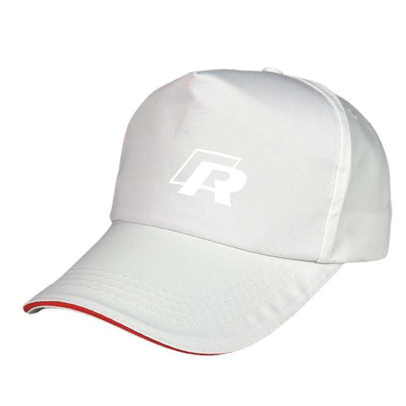 abcd1 Racing Car Logo Visor Sun Hats Moto GP Outdoor Baseball Cap Hip Hop Hat For VW R Scirocco Jetta Beetle Golf Passat Polo Touran