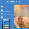 Bath Bombs with Built-In Bath Bubble Toys Skin-Friendly Bubble Bath Set Animal