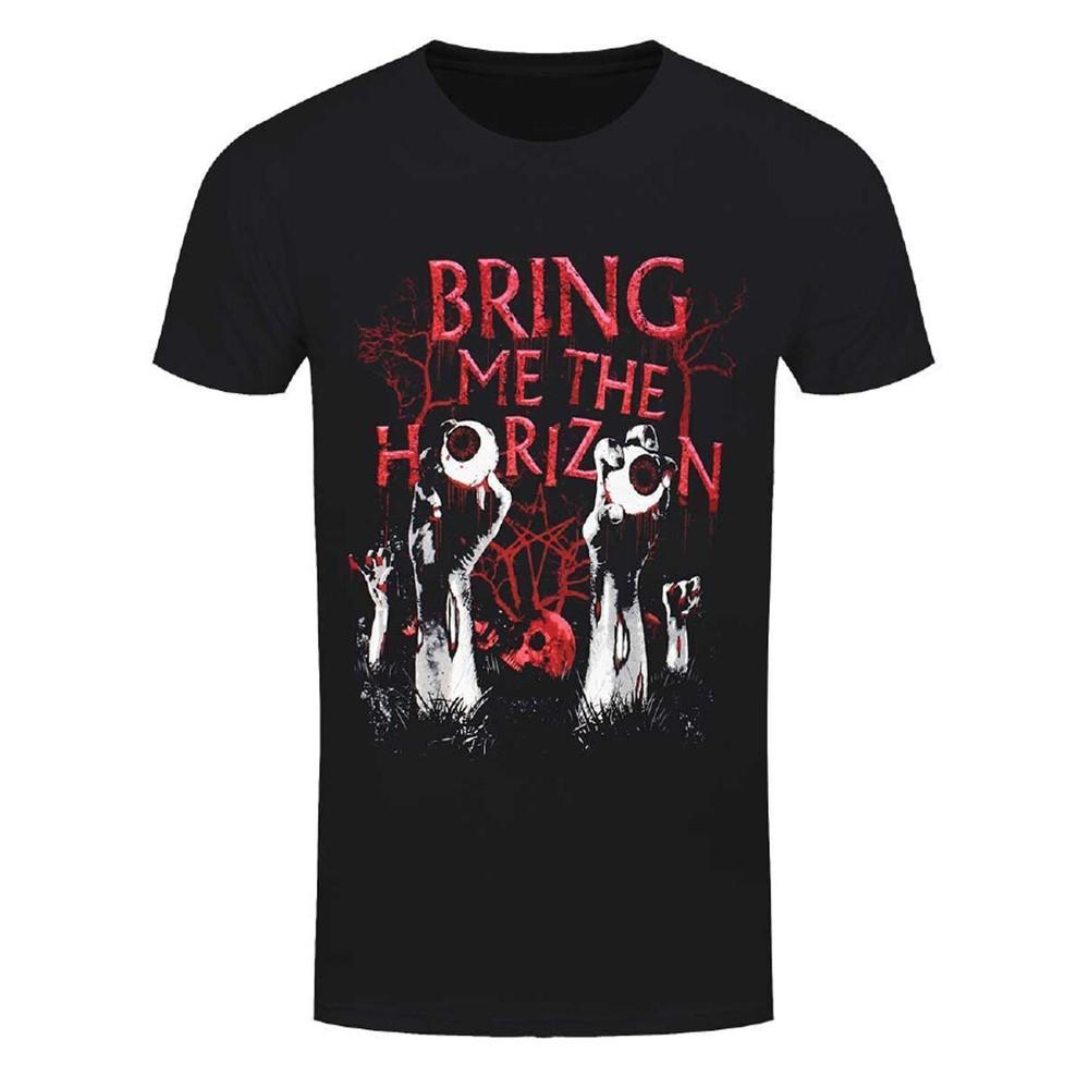 

Bring Me The Horizon TShirt BMTH Graveyard Eyes Band Official New Black Unisex T-Shirt XL
