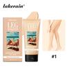 Leg Makeup Deep Brown Skin Tone Body Bronzer 100ml Waterproof Long-Lasting Natural Coverage