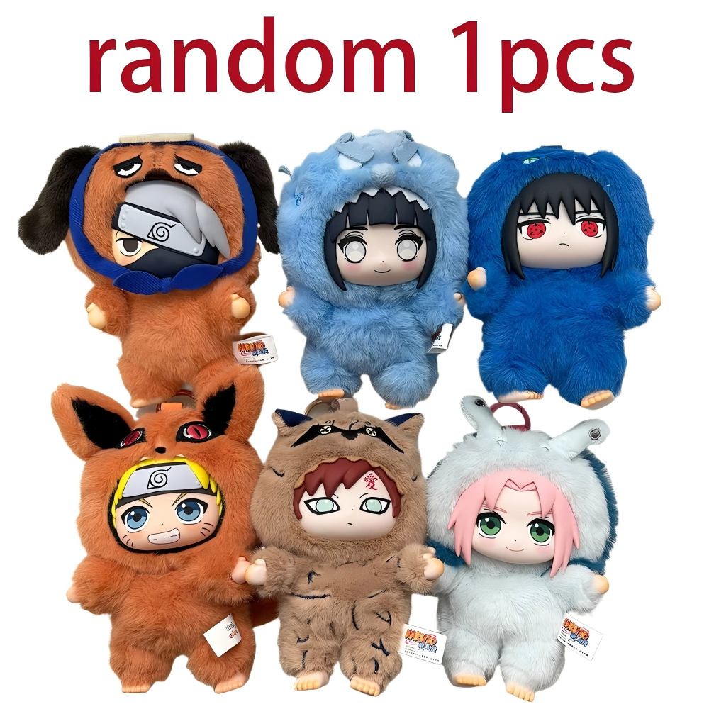 

New EAKI Naruto Blind Box Shippuden Plushie Figure Cute Party Durable Gift For Women Collectible Action Figure Edition