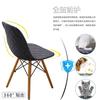 1 PC Jacquard Shell Chair Cover Short Back Stretch Dining Chair Cover Adjustable Dining Room Seat Cover For Bar Party Home Decor