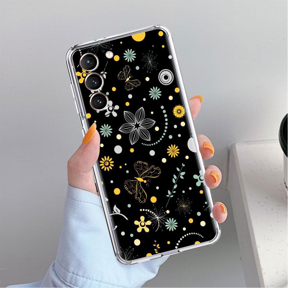 Mond Astronaut Klare Hülle Für Samsung Galaxy S22 S20 FE S21 S10 S9 Plus Note 20 Ultra 10 Lite Weiche TPU Handyhülle