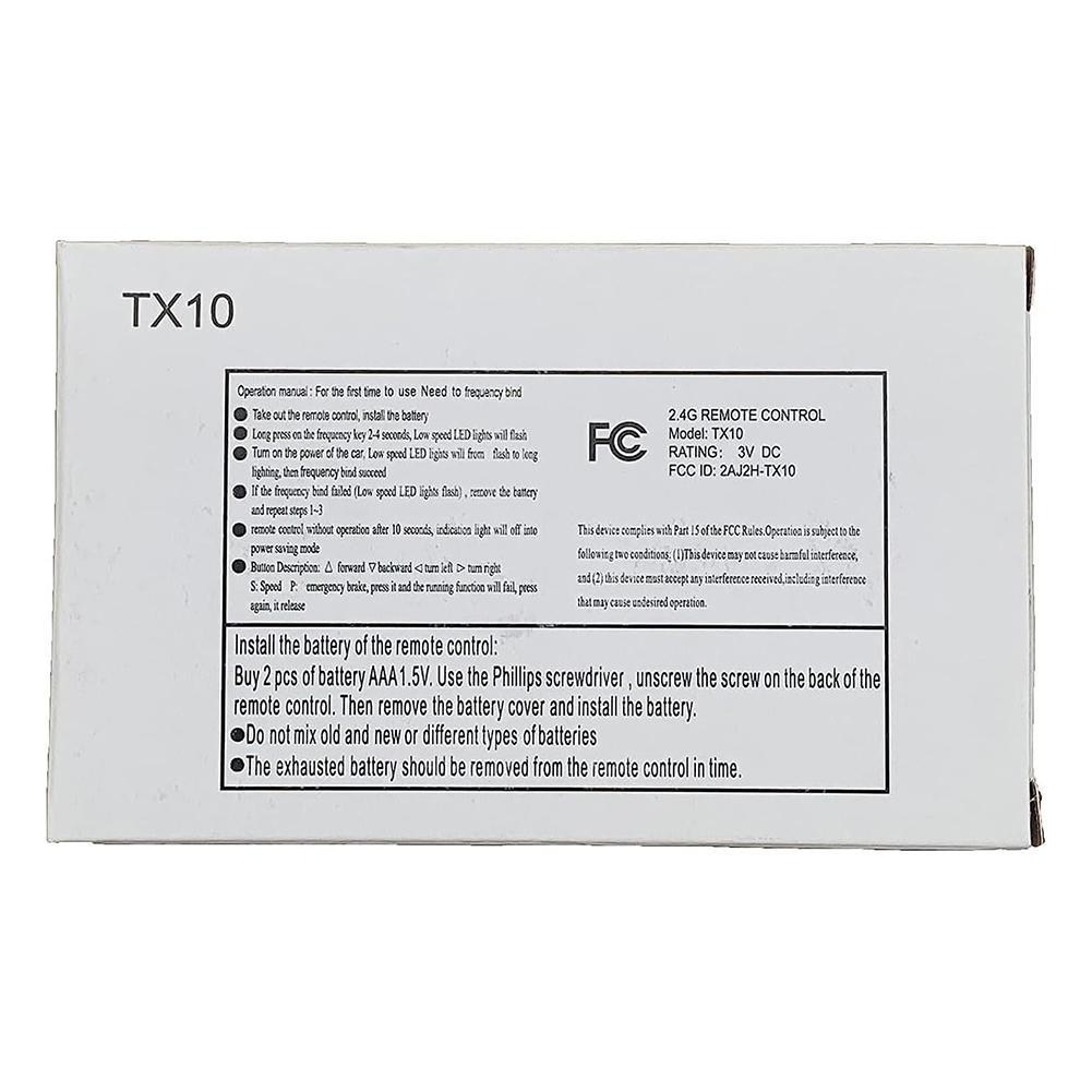 RX19 12V 2.4G Children's Electric Vehicle Receiver Remote Control For Vehicles Remote Control Toys Four-wheel Drive Attribute