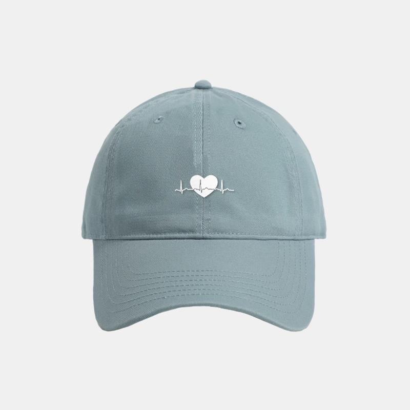 Summer Embroidered Baseball Hat for Women's Casual and Versatile Sun Protection Hat