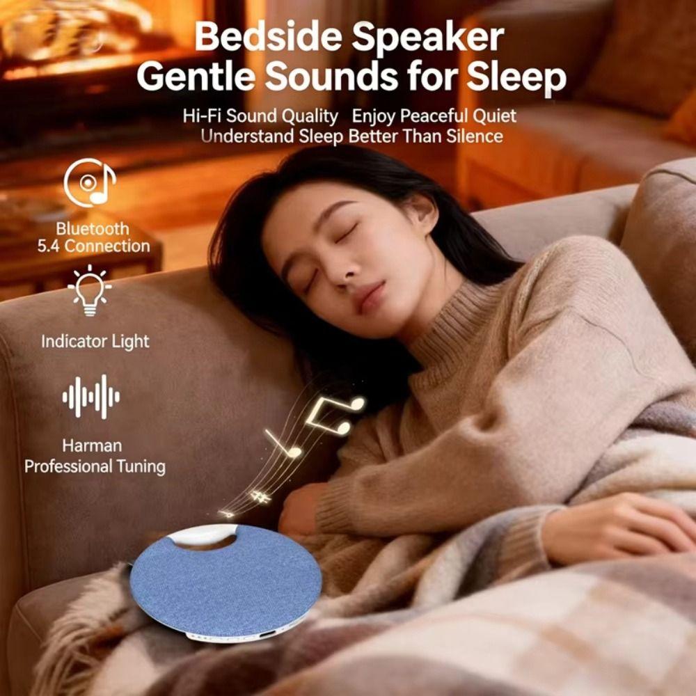 For Better Sleep Under Pillow Bluetooth Speaker Ultra-Thin White Noise Machine  Nature Sound