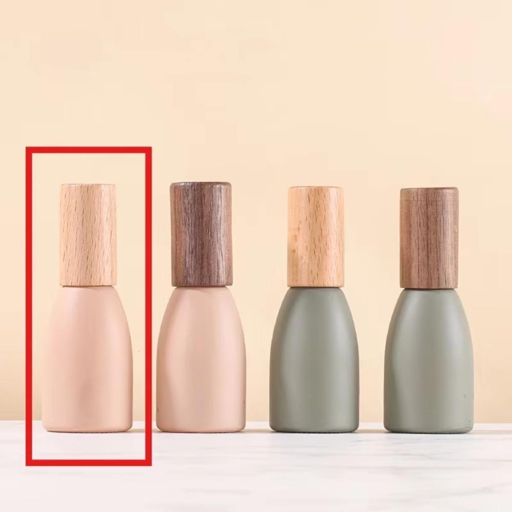 

Glass Roll-on Bottle 10ml Essential Oil Roller Bottle Portable Refillable Bottles Makeup Tool Beech pink