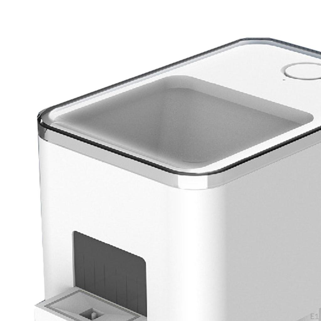 Mangeoire à poisson automatique intelligente Contrôle par application minuteries Aquarium Tortue Grande capacité Alimentation automatique pour