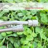 High-Pressure Washer 39cm Stainless Steel Extension Wand with 1/4" Quick Connect Male/Female Connector.