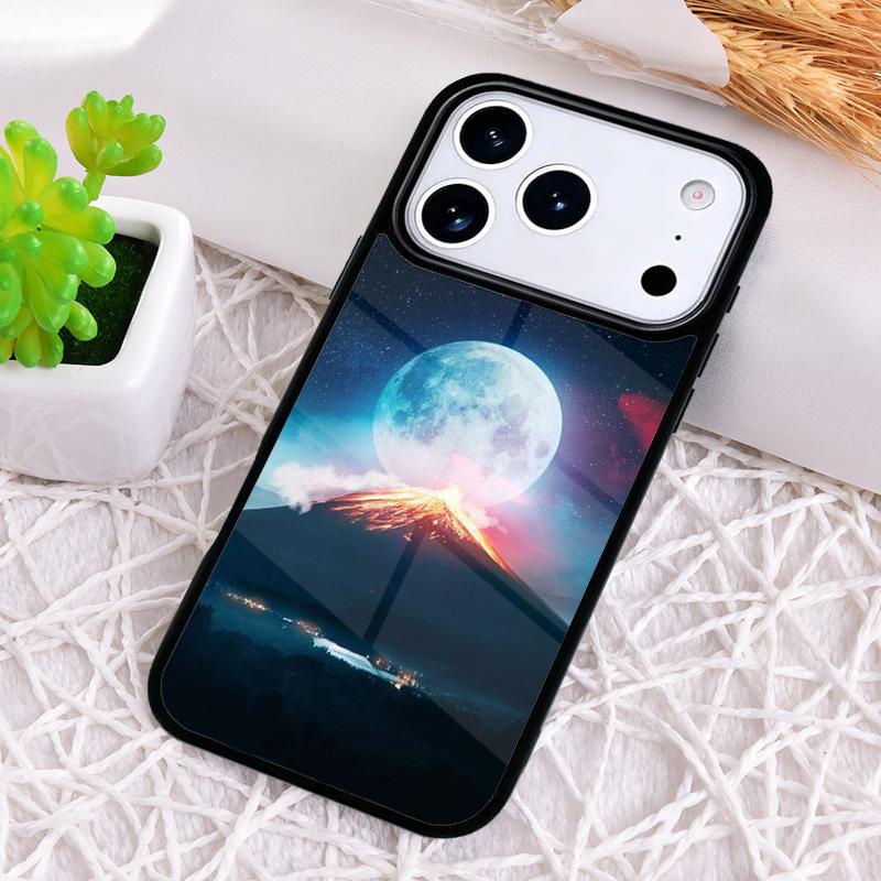 Star Space Moon Night Shockproof Phone Case for iPhone 17 Air 16e 15 11 12 14 13 Pro Max Cover Coque