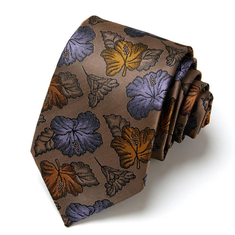 Men'S Business Tie Hand-Typed Professional Dress Interview Tie Men'S Polyester Silk
