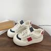 Fashion Women Flat New Wave Platform Sneakers Female Autumn New Round Toe Mixed Colors Women Casual Shoes Comfortable Breathable Loafers