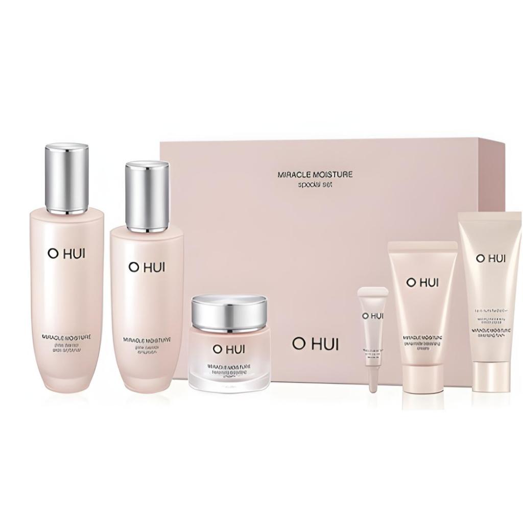 Ohui Miracle Moisture Special Set  (Softener 150ml + Emulsion 130ml + Cream 30ml)