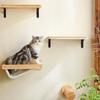 Cat Perch Small cat sleeping and playing scratching post Wall-mounted cat climbing frame Cat tree tower Hammock Scratching post