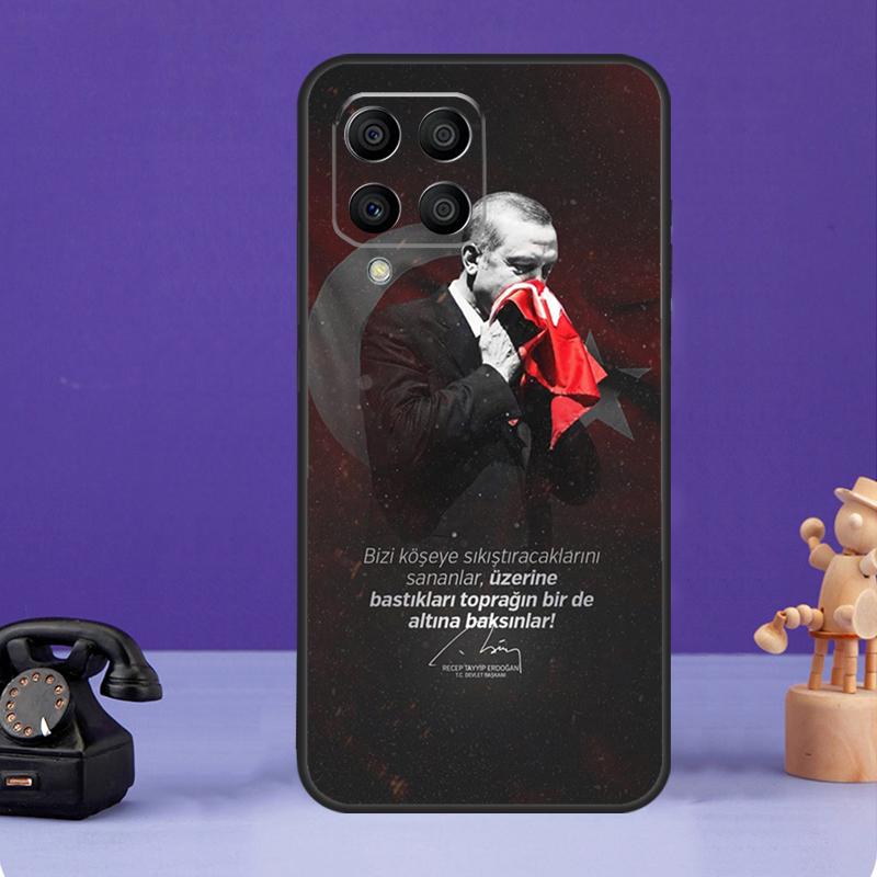President Turkey Recep Tayyip Case For Samsung Galaxy M21 M31 M11 M20 M23 M54 M14 M34 M13 M52 M32 M12 M16 M36 M56 M15 M55