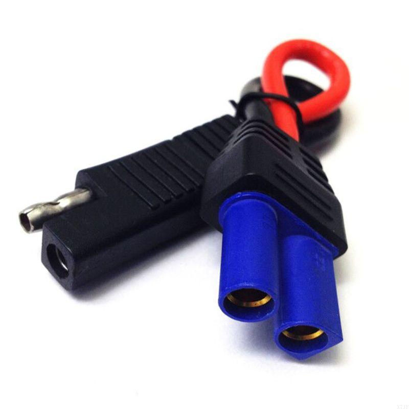 SAE Extension Adapter Cable SAE To EC5 Female Power Cord Solar Panel SAE Plug Quick Connector for Tender Motorcycle Tractor