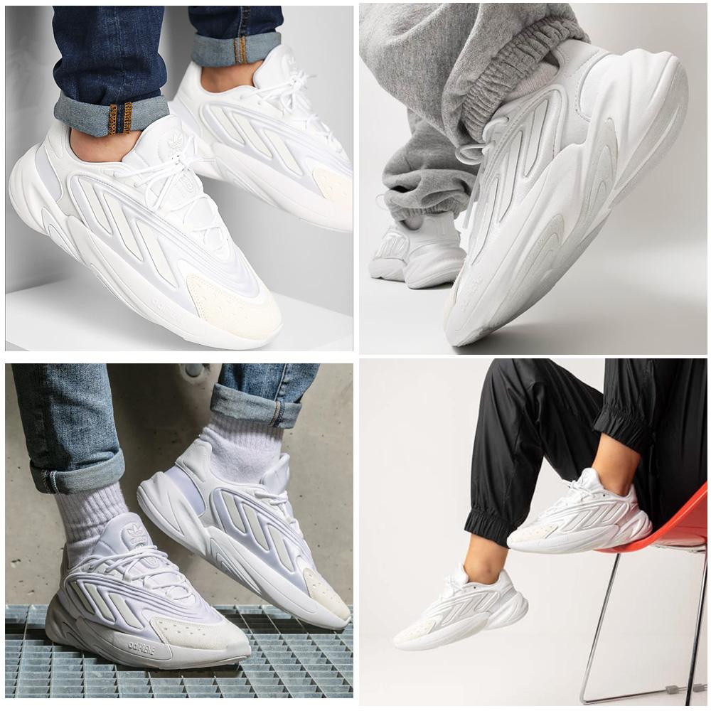 Adidas Originals OZELIA - Men's Sneakers Retro Shoes White H04251 ORIGINAL