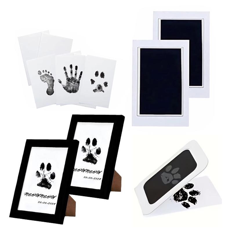 Pet Paw Print Memorial Tabletop Decoration for Cats and Dogs