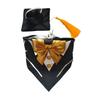 2x Porch Goose Outfits Cute Garden Decor Goose Clothing Hat and Bib for Lawn Birthday Party Outside Landscape Farmhouse Office