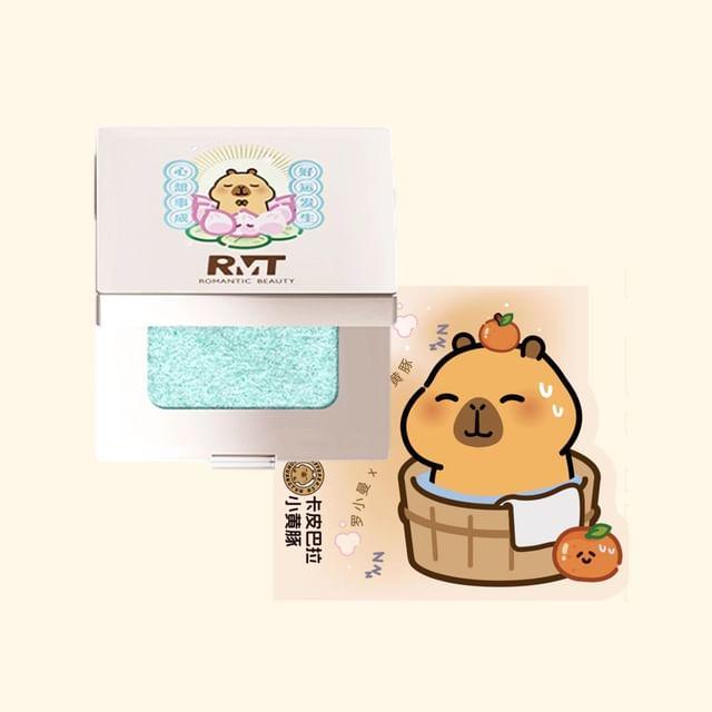 

ROMANTIC BEAUTY - Capybara Edition Single Eyeshadow - 8 Colors #05 Sweet Apricot