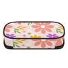 Pencil Case 300D Polyester Multi Compartment Smooth Zipper with Main Compartment Mesh Pocket and Pen Slots for Daily School Use