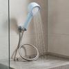 Handheld Shower Head Pulsating Massage Detachable Shower Spray Head Bathroom Fixture Easy To Clean Water Saving