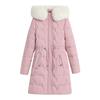 Winter new down cotton-padded clothes women's medium and long thickened warm cotton-padded clothes slim and thin waist jacket cotton-padded jacket