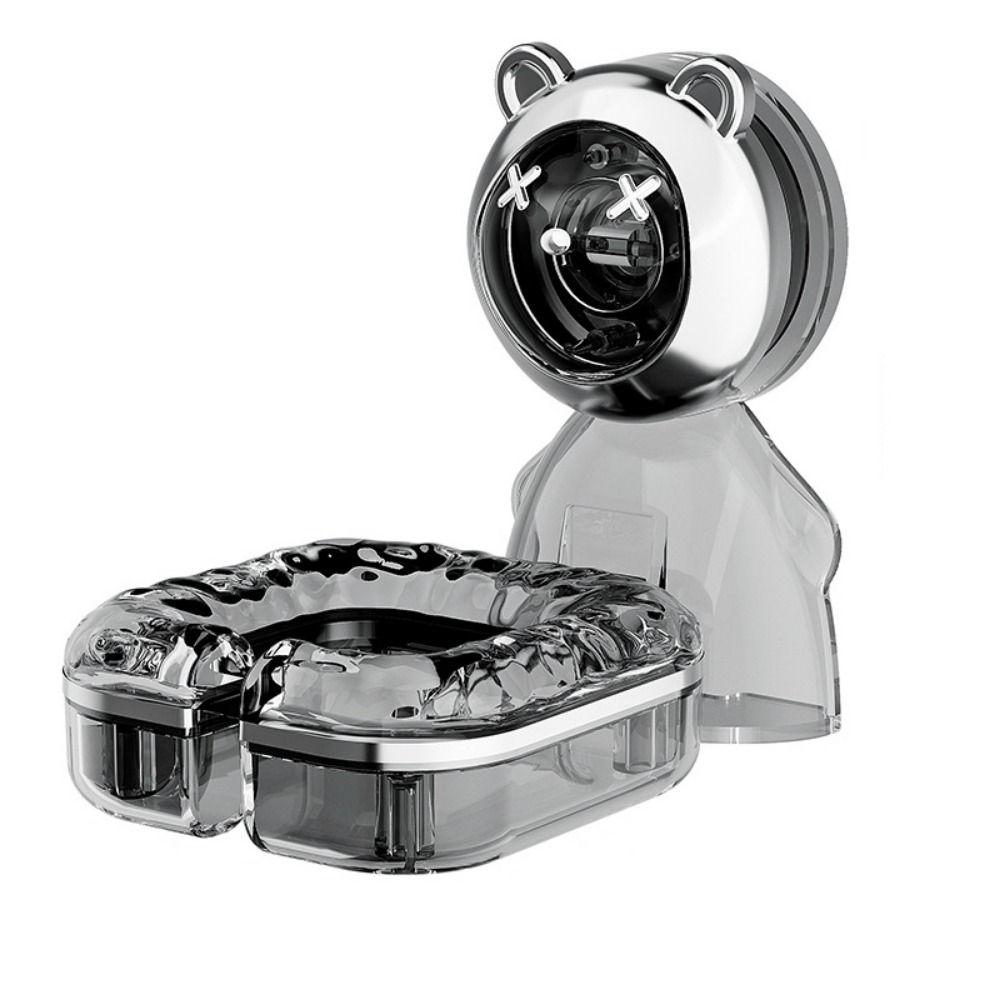 

Настенный держатель для фена на присоске, вешалка для фена без проколов для дома серый