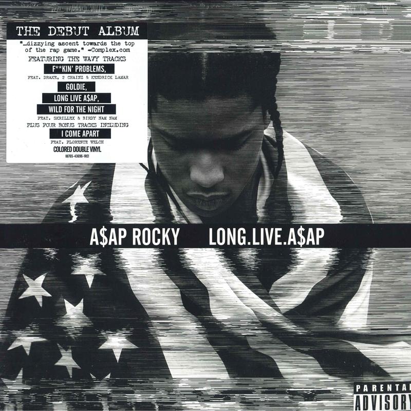 LP Record ASAP ROCKY - Long.Live.A$AP (Orange Vinyl) 88765436961 Polo Grounds Mu 2013 US Rap & Hip-Hop/R&B