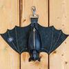 Leather Wallet 3D Bat Shape Gothic Style with Foldable Wings Wallet Compact Coin Holder