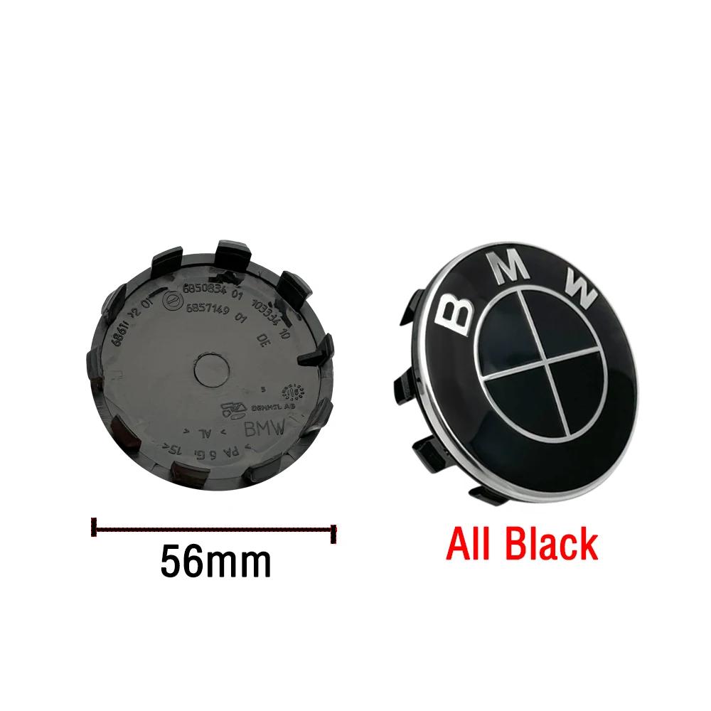 4PCS 56mm/68mm Automobile hub center cover protective cap modification accessories for BMW E46 E90 E30 F10 F30 X5 X3 E39 F25 E60