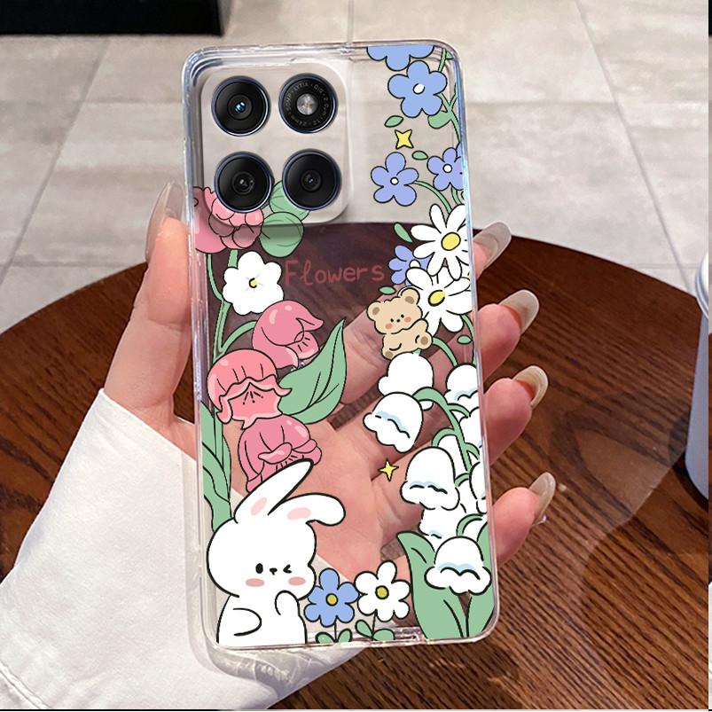 Phone Case For Motorola Edge 60 Fusion/Edge 60/Edge 60 Pro/Edge 60s Soft TPU Clear Popular Painted Casing Shockproof Cover