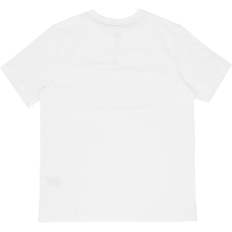 Jordan Solid Color Crew Neck Casual Sport Short Sleeve T-Shirt Men Tops White FN5830-100