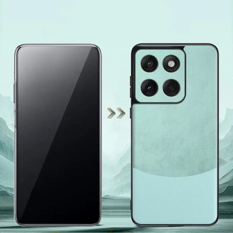 PU Leather Back Phone Case For Motorola Moto Edge 70 60 Fusion 50 40 30 S30 X30 Pro S50 Silicone Case For X70 Air Back Cover