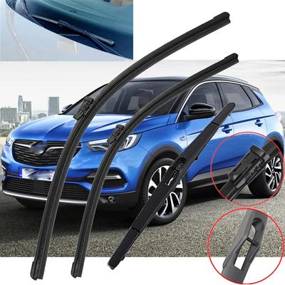 Vorne und Hinten Scheibenwischerblätter für Opel Grandland X 2017-2026 Windschutzscheibe Fenster Rückseite Bürsten Glasblätter Auto Zubehör