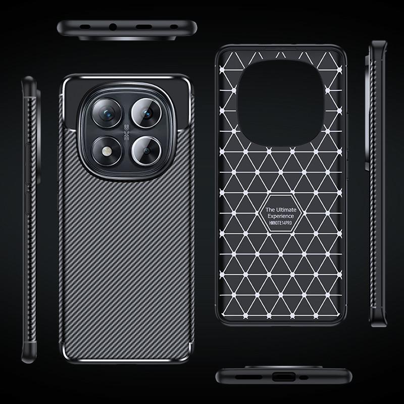 Geeignet für Xiaomi Mi 13Pro Kohlefaser matt Handyhülle Redmi Note12 Käfer TPU Anti-Drop Schutzhülle
