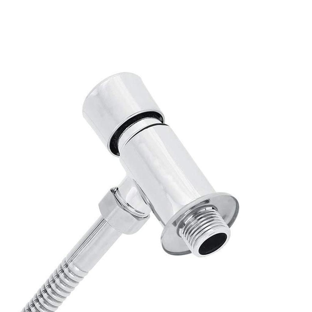 Toilet Urinal Brass Flush ,  Manual Hand Pressure Tool for Home Hotel Bathroom, Auto Shut Off Delay Urine Diverter