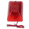Sound Light Alarm Strobe Siren 115dB LED Flashing Light Security Alarm Warning Strobe Siren for Home Indoor Outdoor
