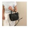 IELGY Retro Oil Wax Leather Simple Mori Style Shoulder Messenger Bag