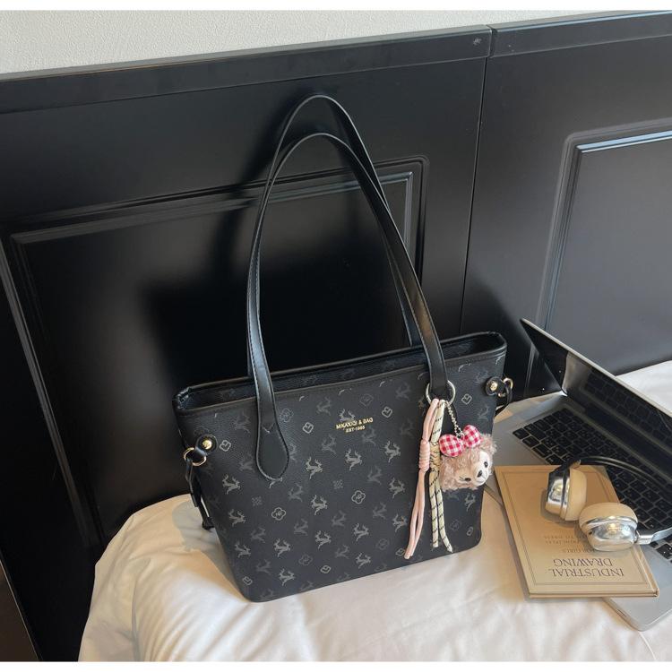 

Оптовая продажа Премиум Sense Портативная сумка-тоут Женская сумка 2025 Новая Большая вместимость Сумка через плечо Универсальная сумка под мышкой для поездок