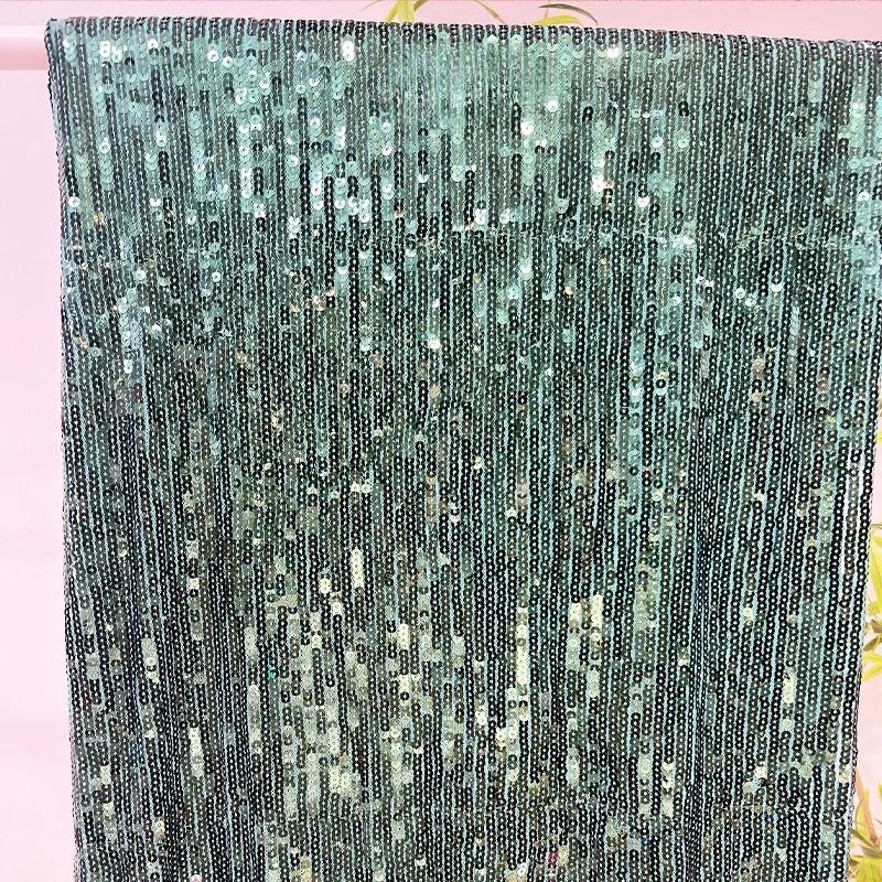 Wide 125cm Lolita Style Embroidered Beaded Chiffon Dress Fabric with Pleats DIY Sewing Women Clothes Skirts Dresses Handmade