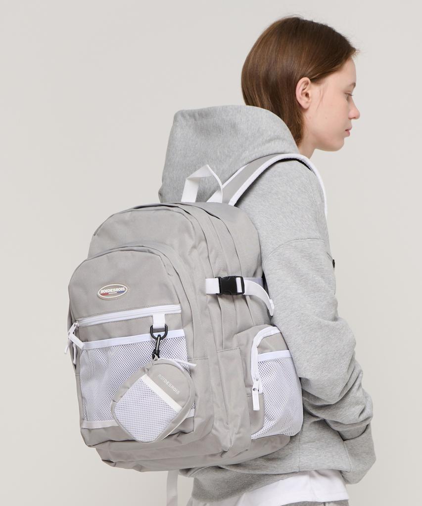 Roidesrois Plan B Circle 3D Pocket Mesh Backpack (Grey)
