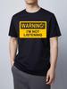 Funny Warning T-Shirt I'm Not Listening Rude Slogan Casual Top Black S-2XL Top