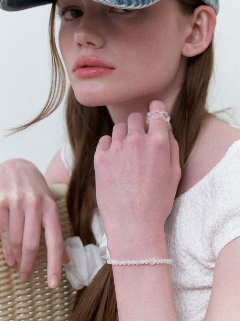 Love Me Monster Crystal Circle Ring (L242Mri030)