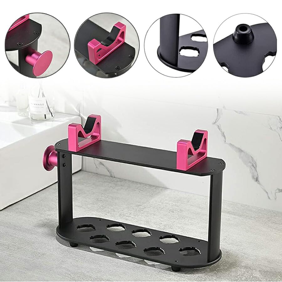 Dyson Airwrap Compatible Dyson Airwrap Styler Attachment Attachment Storage Cord Stand, Stand, Storage, Storage, Holder, Stand, Storage, Black, Pink,