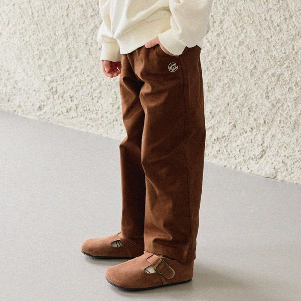 

Olivan Coin Pocket Straight Pants Brown Braun/160