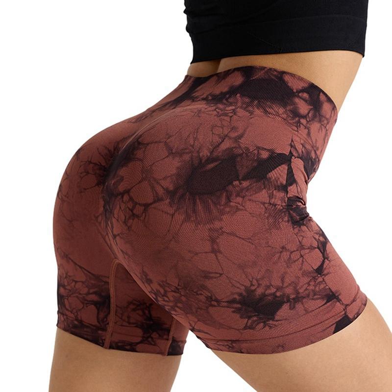 

Women High-Waisted Butt-Lifting Fitness Shorts Quick-Dry Yoga Shorts L